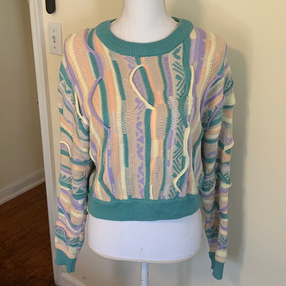 Forever 21 retro Cosby style sweater